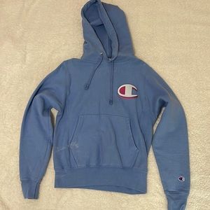 Baby BlueChampion Hoodie Size: XS